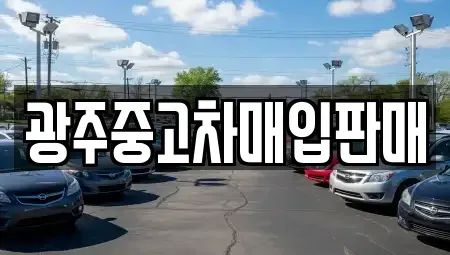 광주 북구 중흥동 중고차 전문 광주중고차매입판매