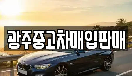 광주광역시 동구 불로동 중고차매입 전문 광주중고차매입판매