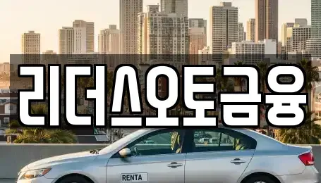 대구 북구 고성동1가 장기렌트카 전문 리더스오토금융