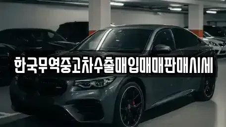 대구 중구 공평동 중고차매매 전문 한국무역중고차수출매입매매판매시세