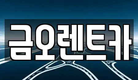 대구광역시 중구 대안동 장기렌트카 전문 금오렌트카