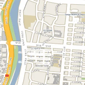 대구광역시 중구 삼덕동2가 렌트카 글로벌금오렌트카 위치