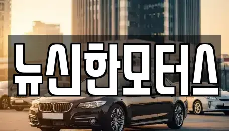 대전 서구 도안동 중고차 전문 뉴신한모터스