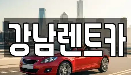 대전광역시 유성구 원내동 렌트카 전문 강남렌트카