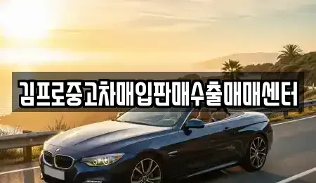 부산 중고차매입 전문 김프로중고차매입판매수출매매센터