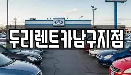 부산광역시 해운대구 좌동 렌트카 전문 두리렌트카남구지점