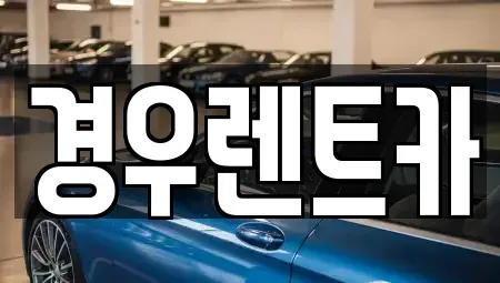 서울 강서구 방화동 장기렌트카 전문 경우렌트카