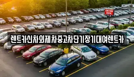 서울 중구 단기렌트카 전문 렌트카신차외제차중고차단기장기대여렌트카