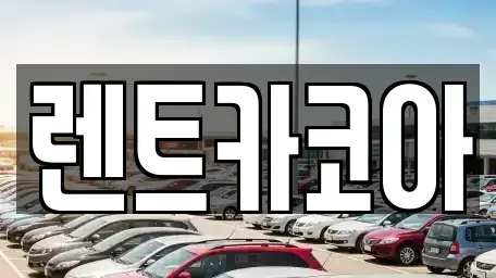 서울 중구 장충동1가 렌트카 전문 렌트카코아