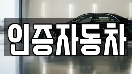 서울특별시 성동구 하왕십리동 중고차 전문 인증자동차