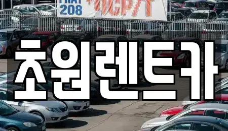 서울특별시 양천구 렌트카 전문 초원렌트카