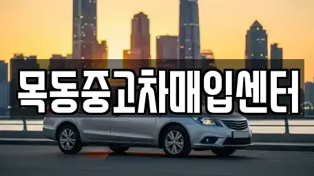 서울특별시 양천구 중고차매입 전문 목동중고차매입센터