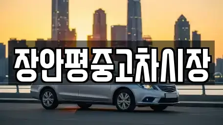 서울특별시 은평구 구산동 중고차매매 전문 장안평중고차시장