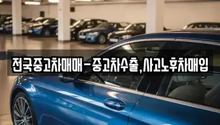 인천 중구 선화동 중고차 전문 전국중고차매매-중고차수출,사고노후차매입