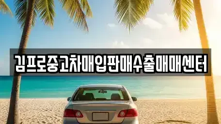 전남 목포시 죽동 중고차매입 전문 김프로중고차매입판매수출매매센터