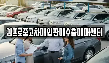 전북 군산시 신영동 중고차매입 전문 김프로중고차매입판매수출매매센터