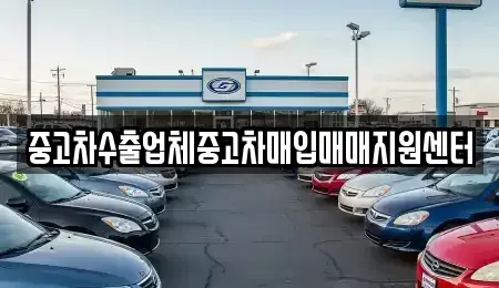 전북 남원시 왕정동 중고차매입 전문 중고차수출업체중고차매입매매지원센터