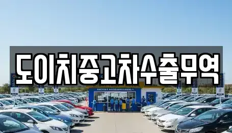 전북 전주시 완산구 중앙동3가 중고차매매 전문 도이치중고차수출무역