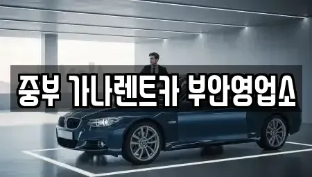 전북특별자치도 김제시 진봉면 렌트카 전문 중부 가나렌트카 부안영업소