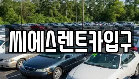 충남 당진시 시곡동 렌트카 전문 씨에스렌트카입구