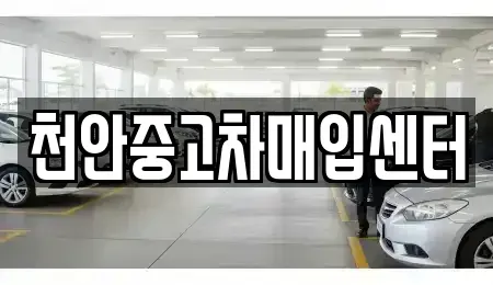 충청남도 천안시 중고차매입 전문 천안중고차매입센터